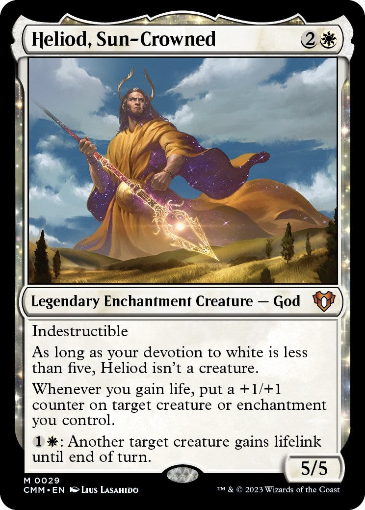 Image for Heliod, Sun-Crowned (Commander Masters) (29) - Magic: The Gathering