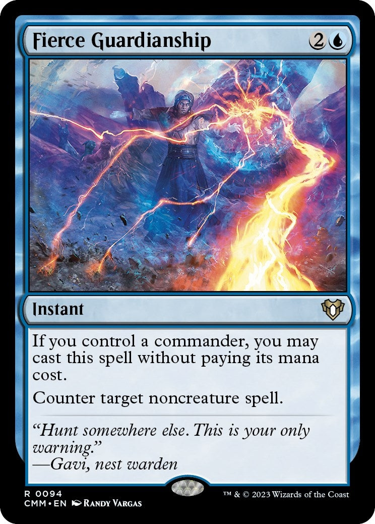 Image for Fierce Guardianship (Commander Masters) (94) - Magic: The Gathering
