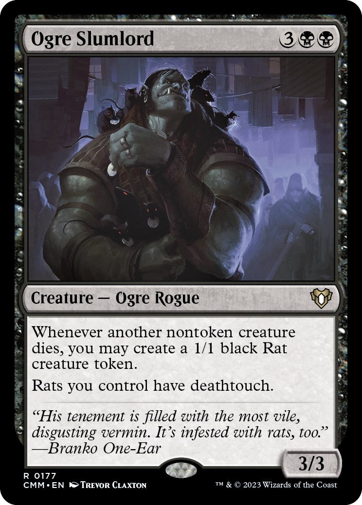 Image for Ogre Slumlord (Commander Masters) (177) - Magic: The Gathering