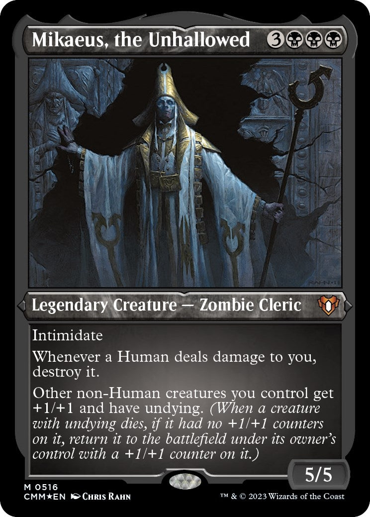 Image for Mikaeus, the Unhallowed (Foil Etched) (Commander Masters) (516) - Magic: The Gathering