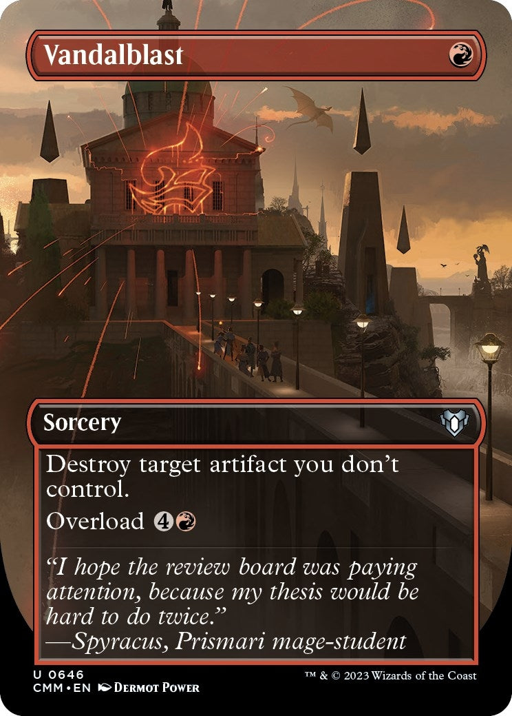 Image for Vandalblast (Borderless) (Commander Masters) (646) - Magic: The Gathering
