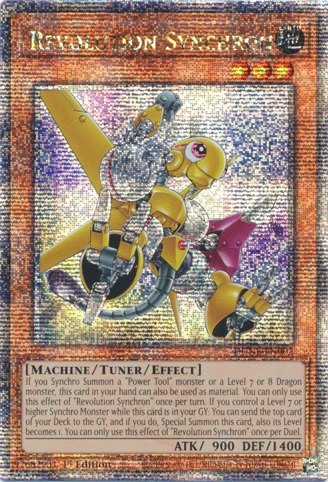 Image for Revolution Synchron (Quarter Century Secret Rare) (Duelist Nexus) (DUNE-EN002) - YuGiOh