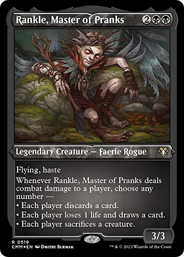 Image for Rankle, Master of Pranks (Foil Etched) (Commander Masters) (519) - Magic: The Gathering