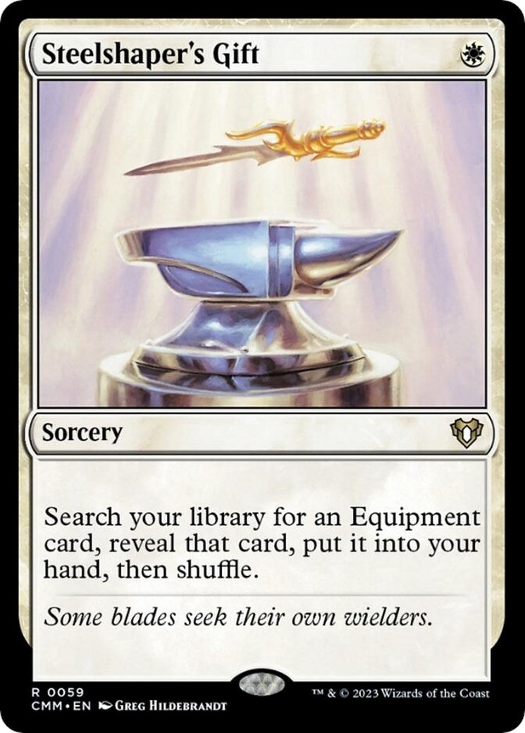 Image for Steelshaper's Gift (Commander Masters) (59) - Magic: The Gathering