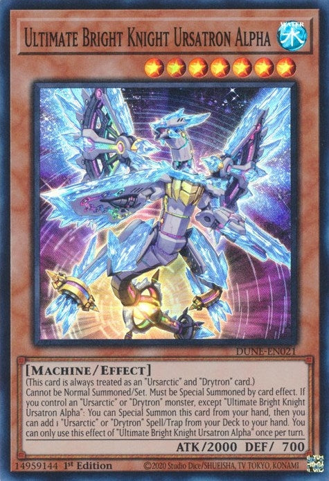 Image for Ultimate Bright Knight Ursatron Alpha (Duelist Nexus) (DUNE-EN021) - YuGiOh