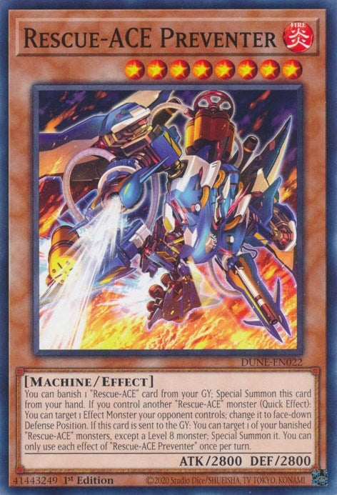 Image for Rescue-ACE Preventer (Duelist Nexus) (DUNE-EN022) - YuGiOh