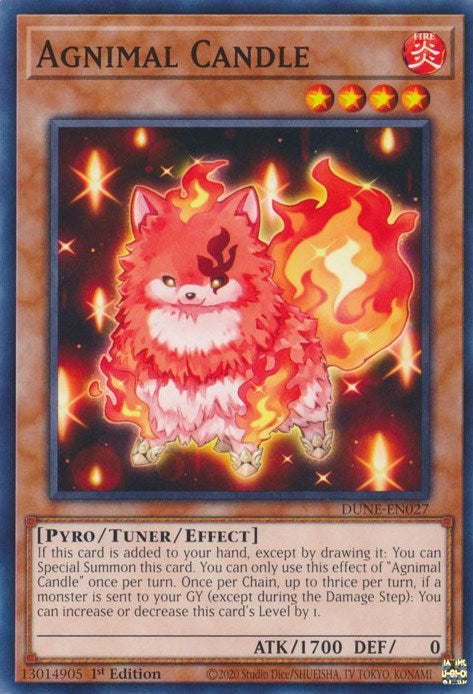 Image for Agnimal Candle (Duelist Nexus) (DUNE-EN027) - YuGiOh