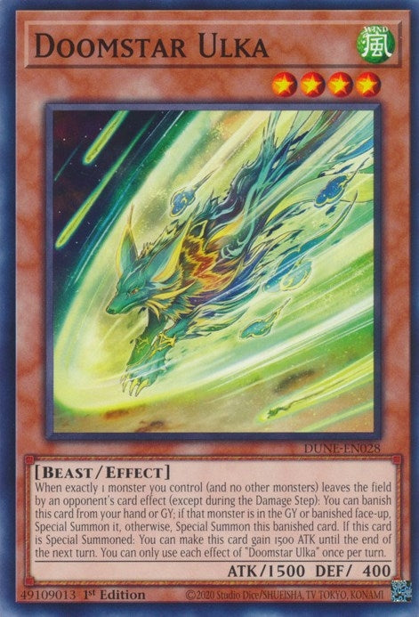 Image for Doomstar Ulka (Duelist Nexus) (DUNE-EN028) - YuGiOh