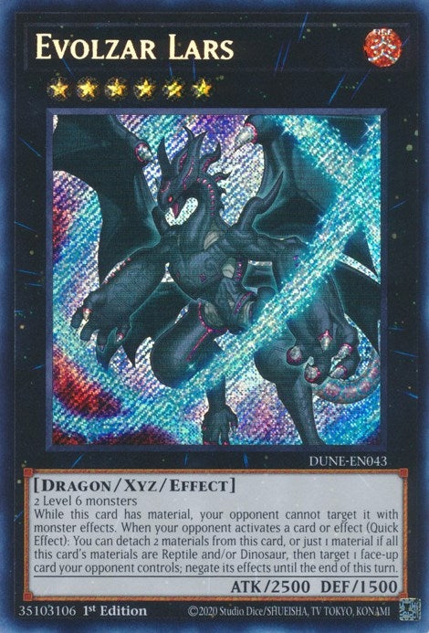 Image for Evolzar Lars (Duelist Nexus) (DUNE-EN043) - YuGiOh