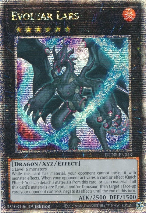 Image for Evolzar Lars (Quarter Century Secret Rare) (Duelist Nexus) (DUNE-EN043) - YuGiOh