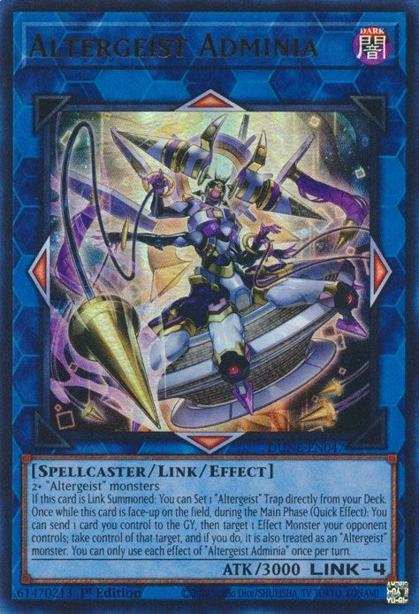Image for Altergeist Adminia (Duelist Nexus) (DUNE-EN047) - YuGiOh