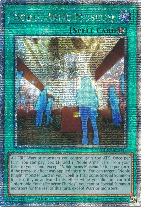 Image for Noble Arms Museum (Quarter Century Secret Rare) (Duelist Nexus) (DUNE-EN057) - YuGiOh