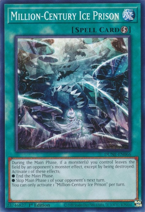 Image for Million-Century Ice Prison (Duelist Nexus) (DUNE-EN066) - YuGiOh