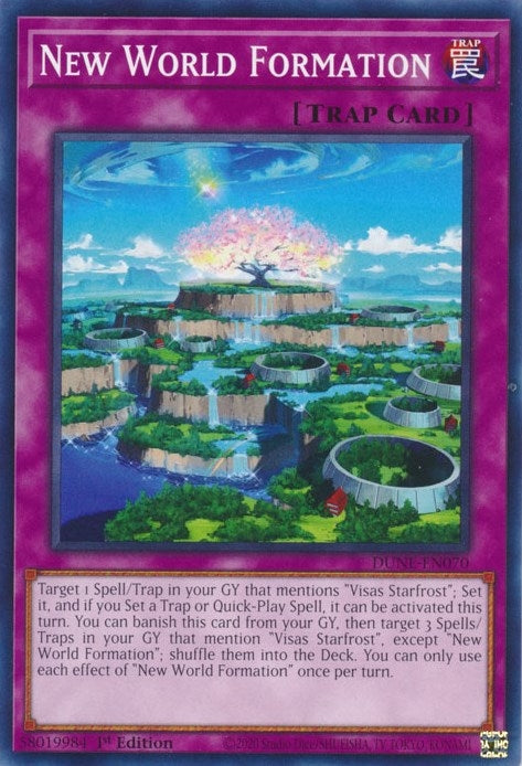 Image for New World Formation (Duelist Nexus) (DUNE-EN070) - YuGiOh