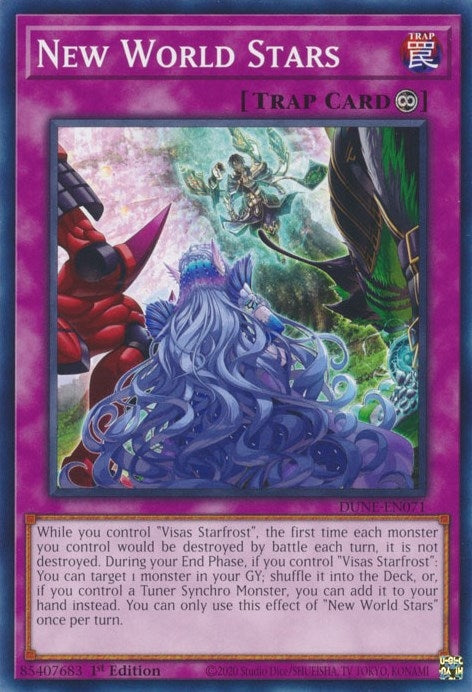 Image for New World Stars (Duelist Nexus) (DUNE-EN071) - YuGiOh