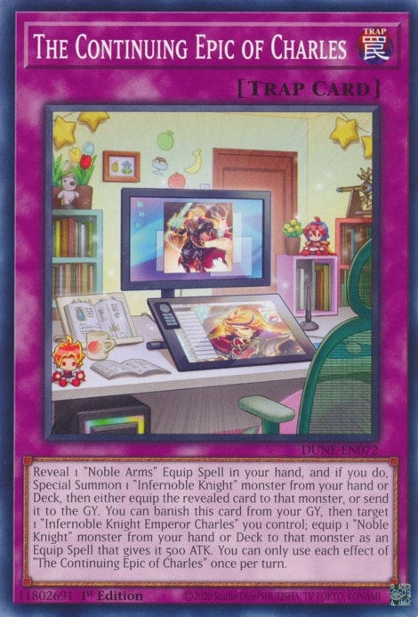 Image for The Continuing Epic of Charles (Duelist Nexus) (DUNE-EN072) - YuGiOh