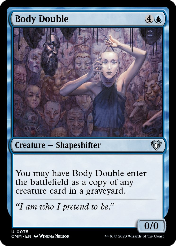Image for Body Double (Commander Masters) (75) - Magic: The Gathering