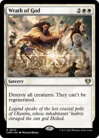 Image for Wrath of God (Commander Masters) (70) - Magic: The Gathering