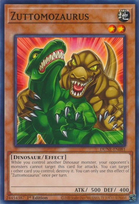 Image for Zuttomozaurus (Duelist Nexus) (DUNE-EN081) - YuGiOh