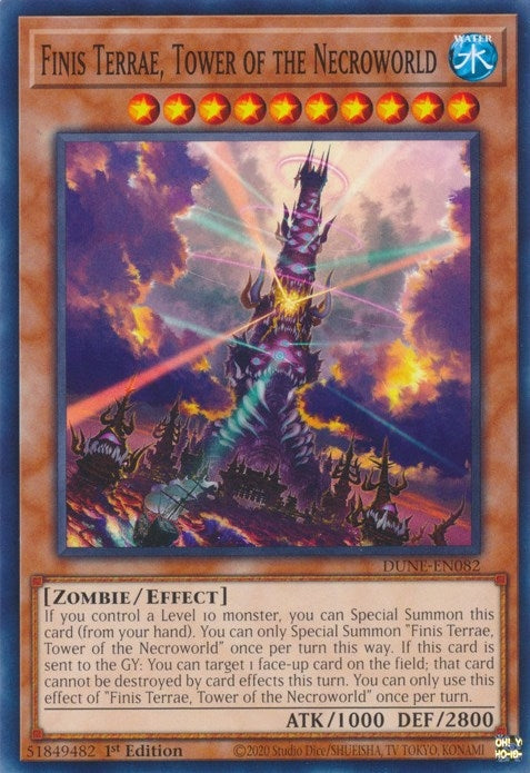 Image for Finis Terrae, Tower of the Necroworld (Duelist Nexus) (DUNE-EN082) - YuGiOh