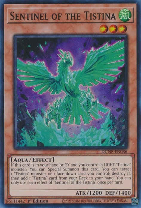 Image for Sentinel of the Tistina (Duelist Nexus) (DUNE-EN086) - YuGiOh