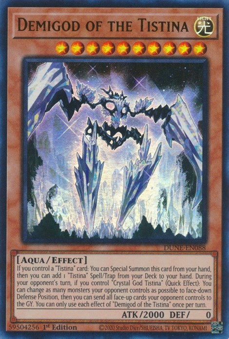 Image for Demigod of the Tistina (Duelist Nexus) (DUNE-EN088) - YuGiOh