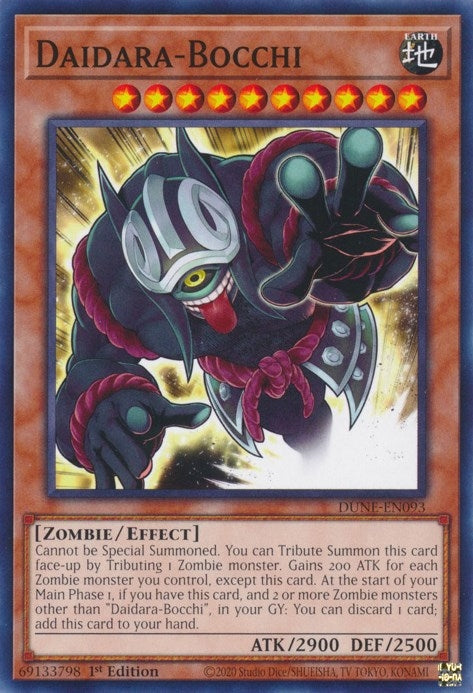 Image for Daidara-Bocchi (Duelist Nexus) (DUNE-EN093) - YuGiOh