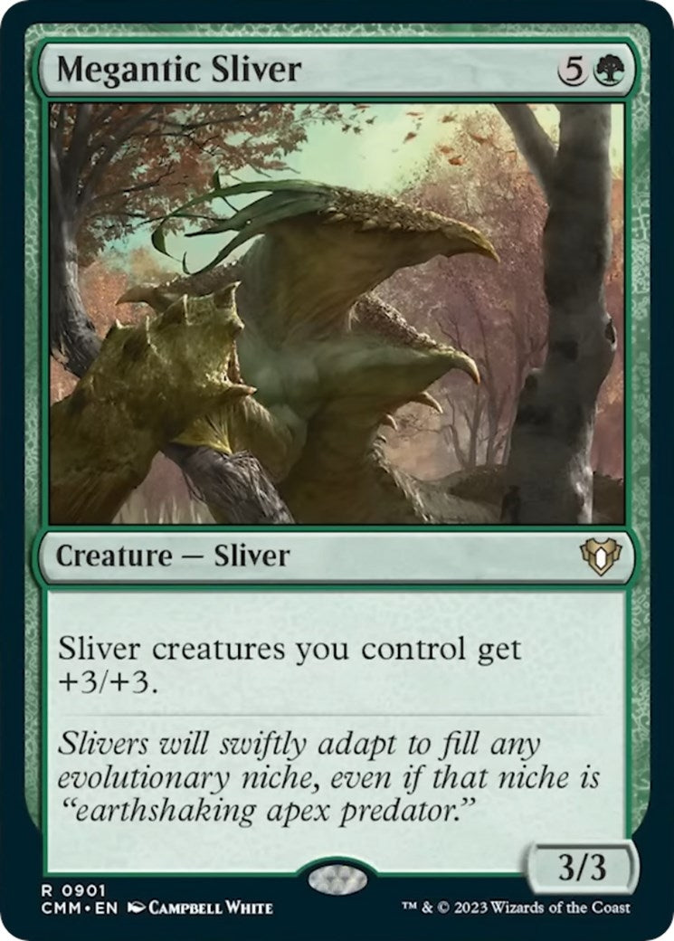Image for Megantic Sliver (Commander Masters) (901) - Magic: The Gathering