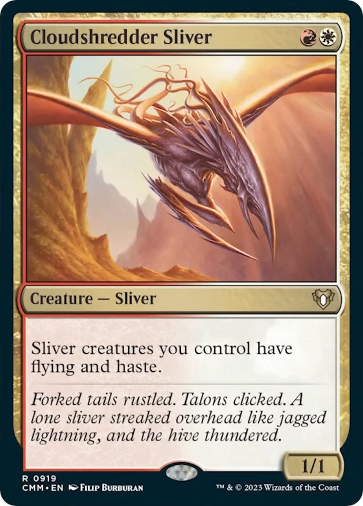 Image for Cloudshredder Sliver (Commander Masters) (919) - Magic: The Gathering