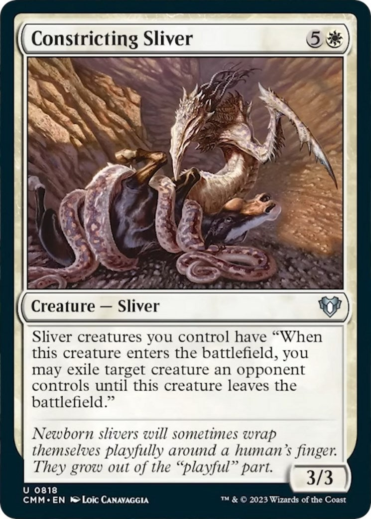 Image for Constricting Sliver (Commander Masters) (818) - Magic: The Gathering