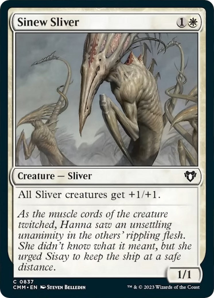 Image for Sinew Sliver (Commander Masters) (837) - Magic: The Gathering