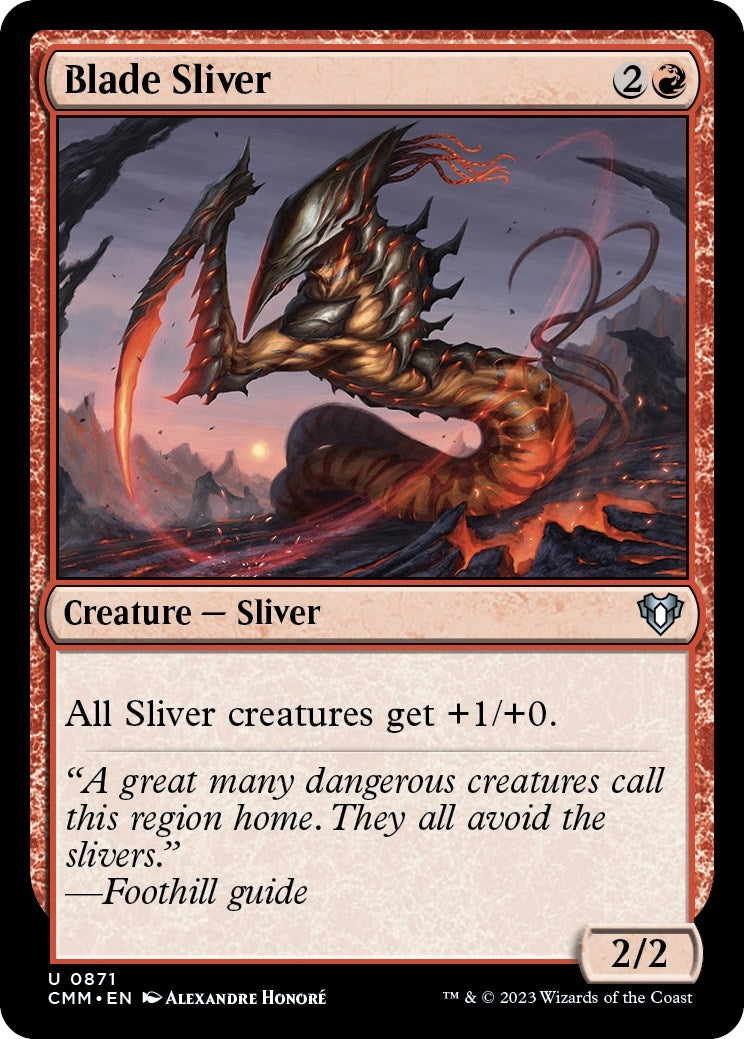 Image for Blade Sliver (Commander Masters) (871) - Magic: The Gathering