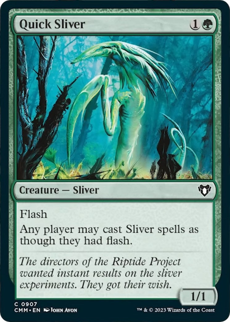 Image for Quick Sliver (Commander Masters) (907) - Magic: The Gathering