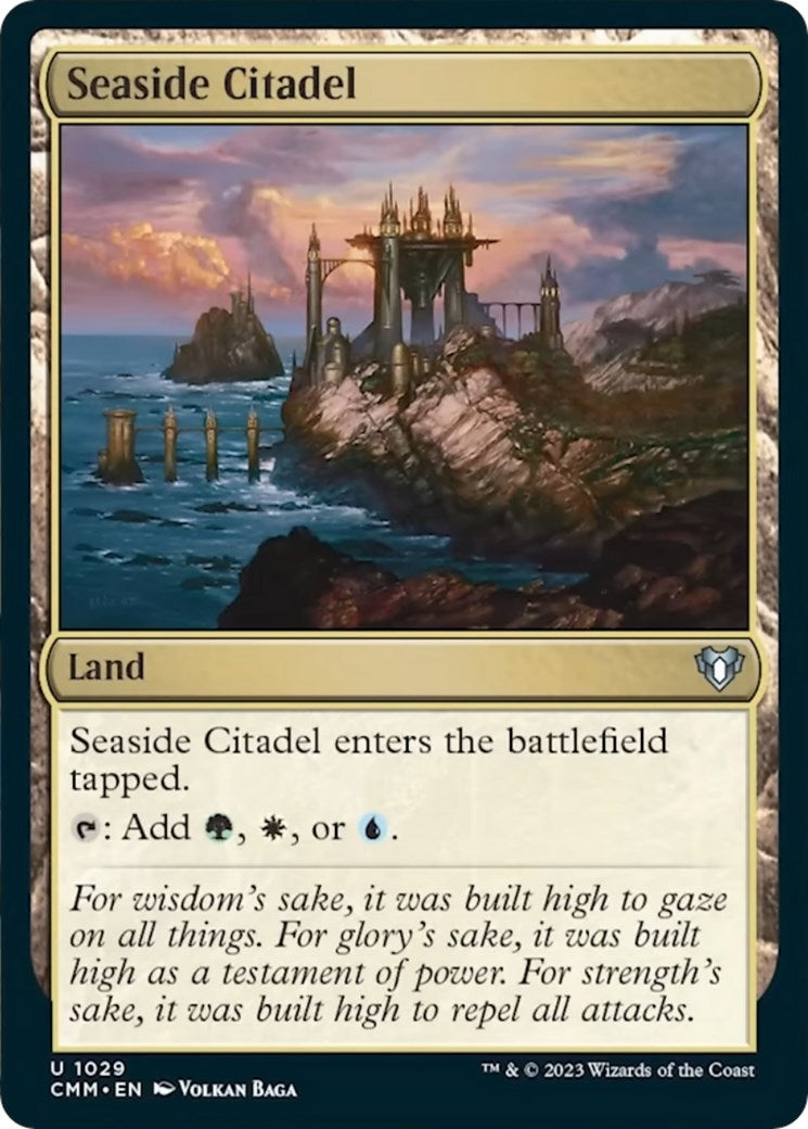 Image for Seaside Citadel (Commander Masters) (1029) - Magic: The Gathering