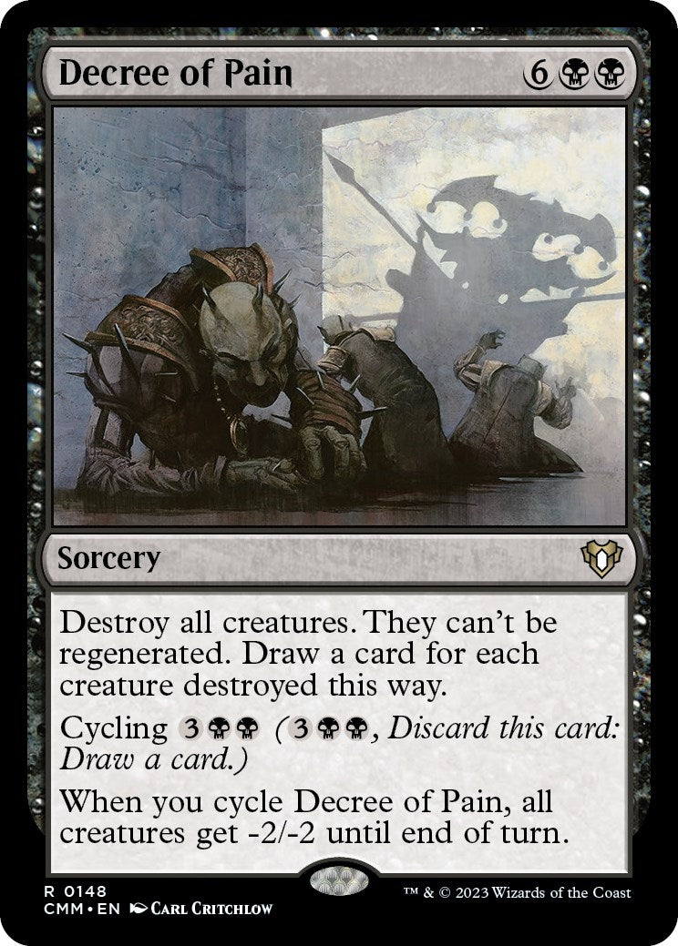 Image for Decree of Pain (Commander Masters) (148) - Magic: The Gathering