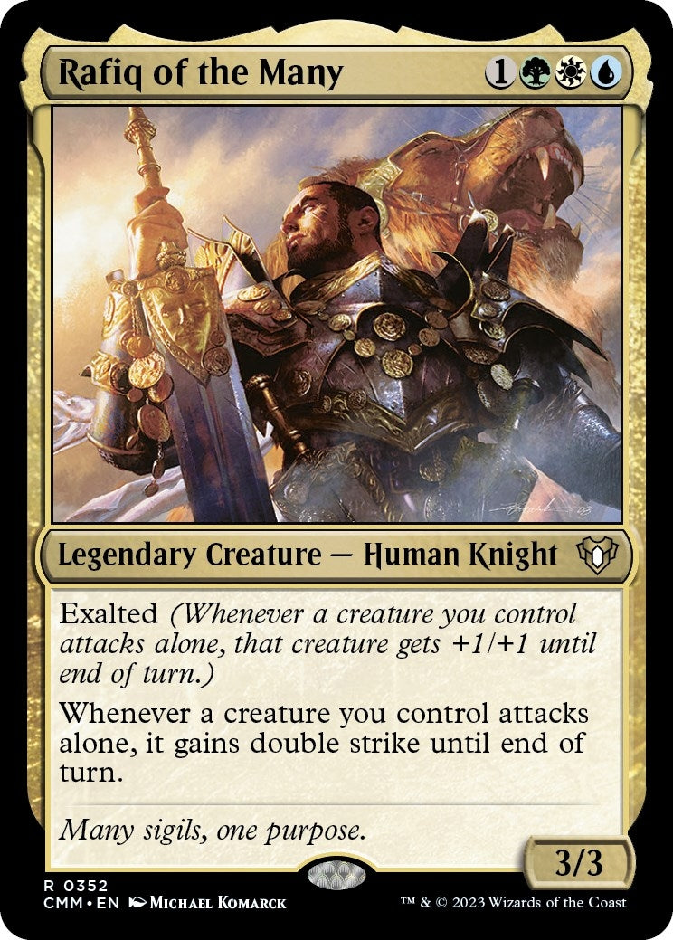 Image for Rafiq of the Many (Commander Masters) (352) - Magic: The Gathering
