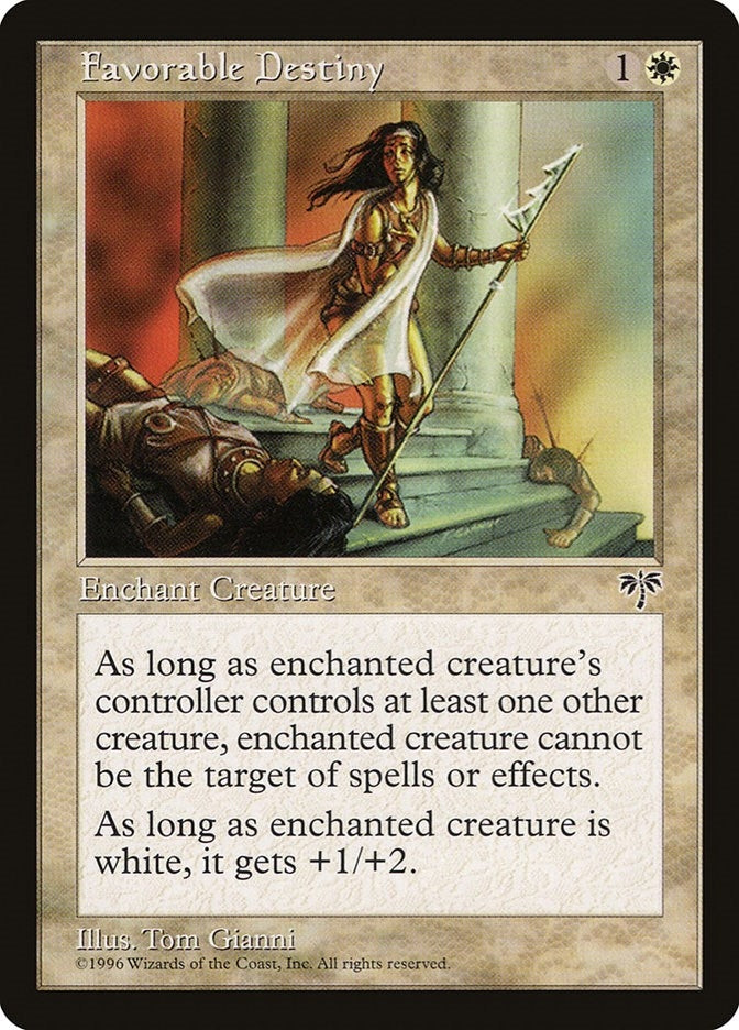 Image for Favorable Destiny (Mirage) - Magic: The Gathering