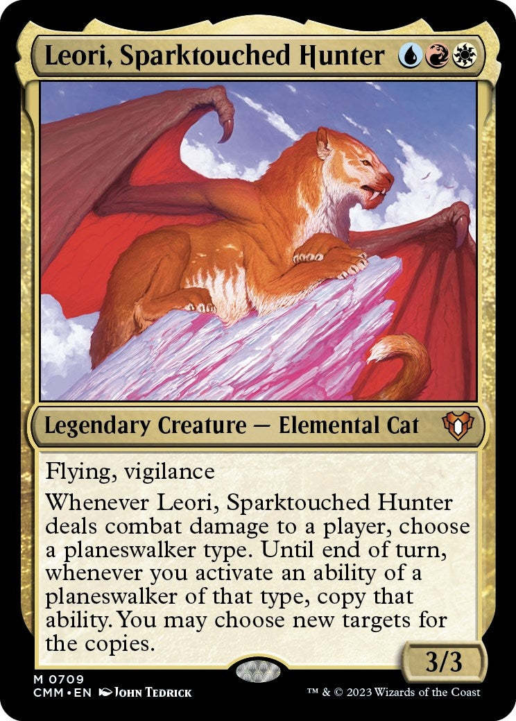 Image for Leori, Sparktouched Hunter (Commander Masters) (709) - Magic: The Gathering