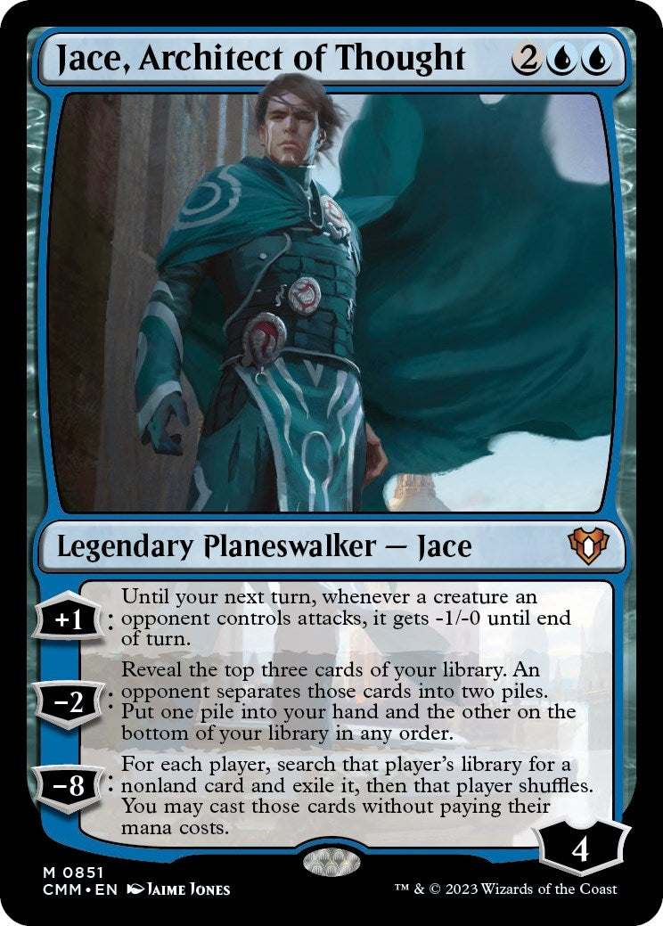 Image for Jace, Architect of Thought (Commander Masters) (851) - Magic: The Gathering
