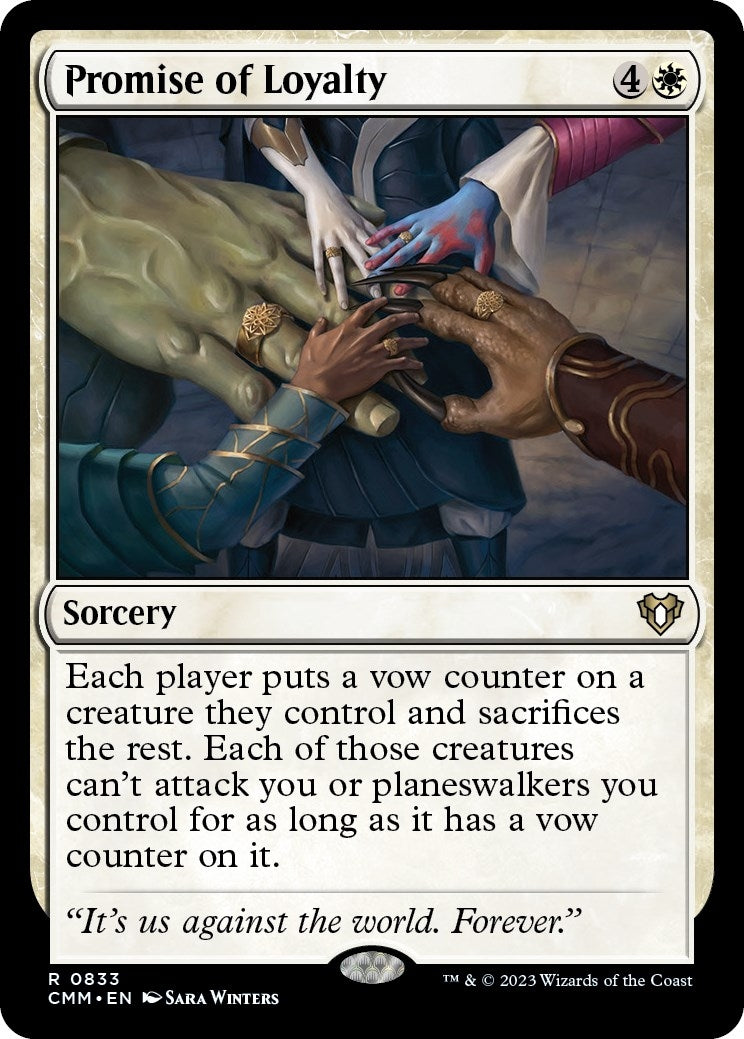 Image for Promise of Loyalty (Commander Masters) (833) - Magic: The Gathering