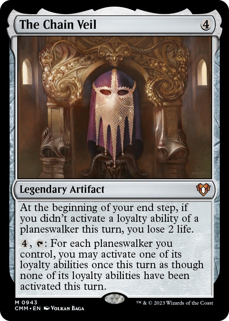 Image for The Chain Veil (Commander Masters) (943) - Magic: The Gathering