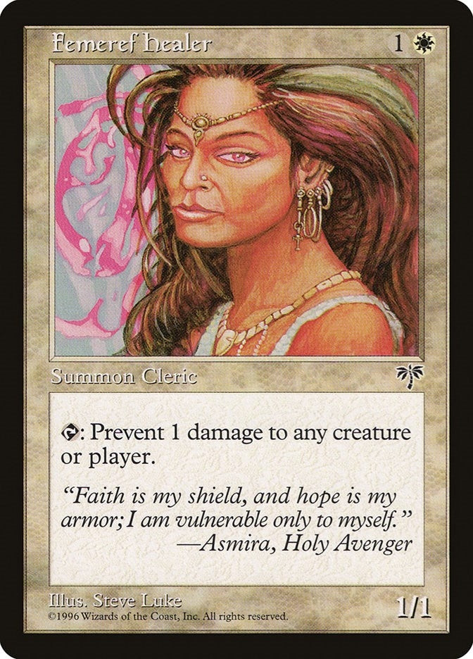 Image for Femeref Healer (Mirage) - Magic: The Gathering