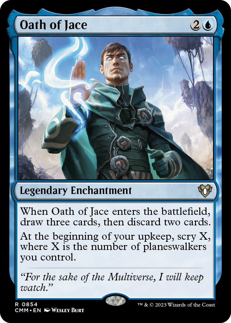 Image for Oath of Jace (Commander Masters) (854) - Magic: The Gathering