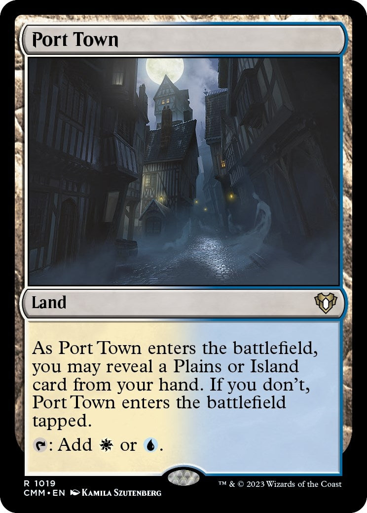 Image for Port Town (Commander Masters) (1019) - Magic: The Gathering