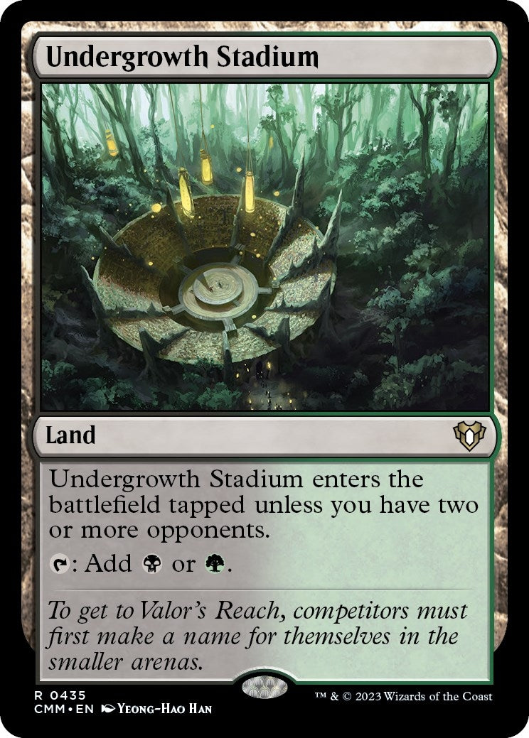 Image for Undergrowth Stadium (Commander Masters) (435) - Magic: The Gathering