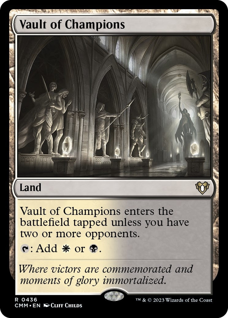Image for Vault of Champions (Commander Masters) (436) - Magic: The Gathering