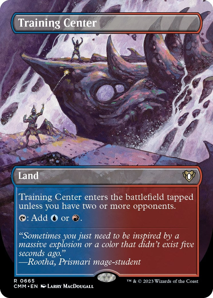 Image for Training Center (Borderless) (Commander Masters) (665) - Magic: The Gathering