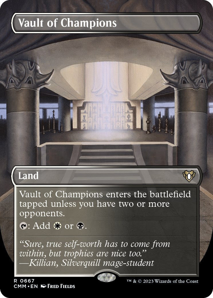 Image for Vault of Champions (Borderless) (Commander Masters) (667) - Magic: The Gathering