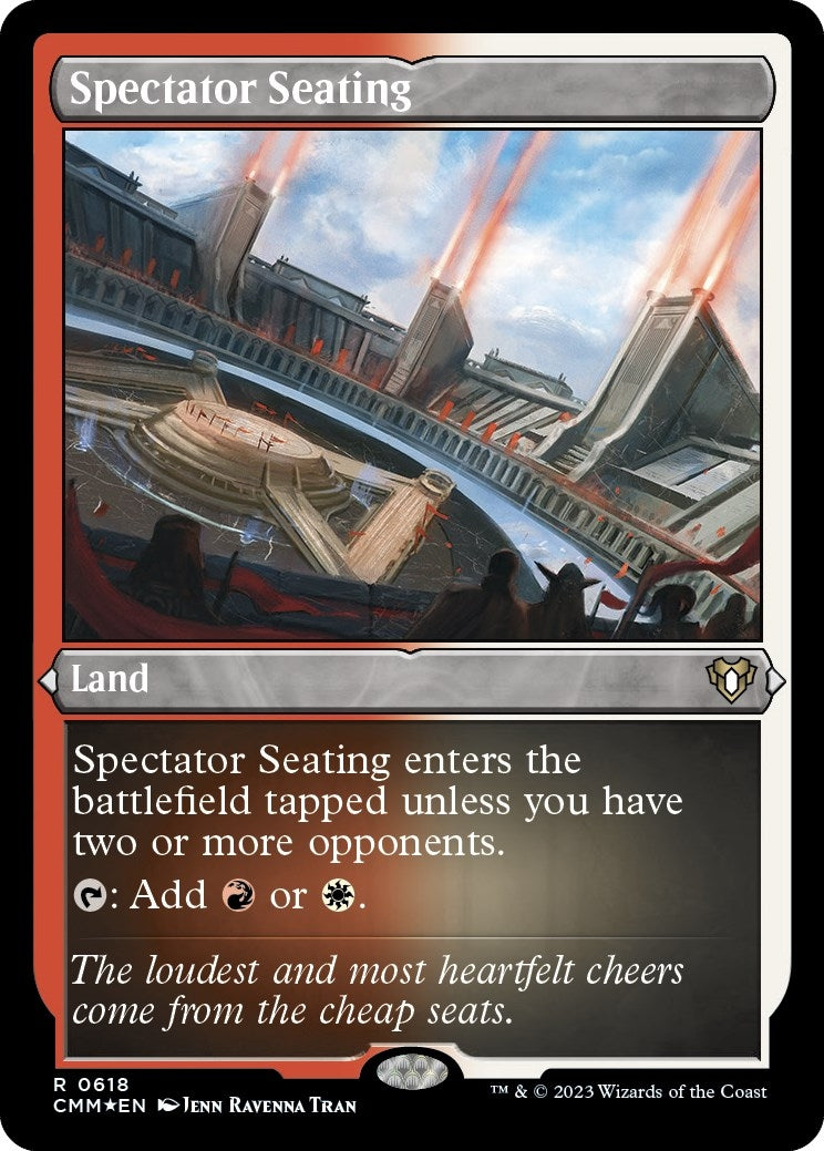 Image for Spectator Seating (Foil Etched) (Commander Masters) (618) - Magic: The Gathering