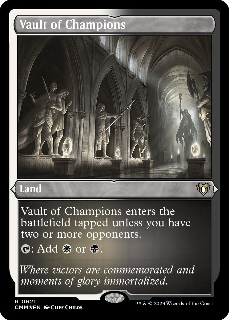 Image for Vault of Champions (Foil Etched) (Commander Masters) (621) - Magic: The Gathering